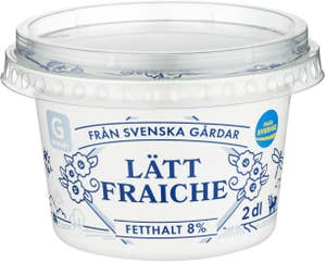 Garant Lätt Crème Fraiche 8%