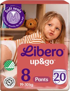 Libero Blöja Up&Go (8) 19-30kg