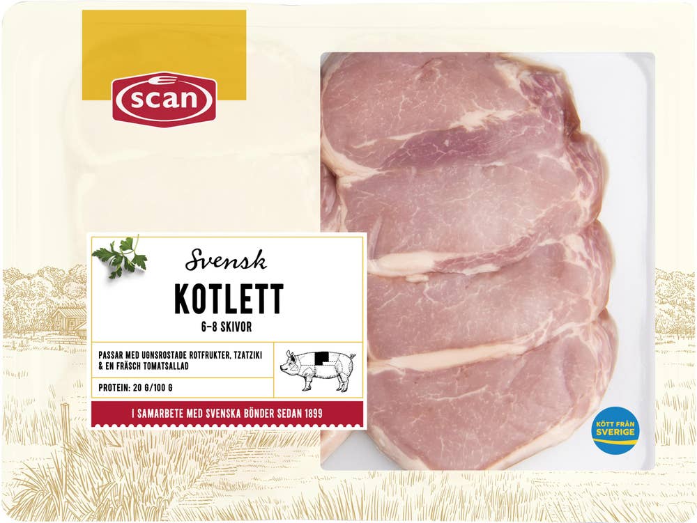 Scan Kotlett Skivad