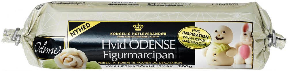 Odense Figurmarsipan Vit Odense