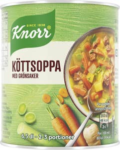 Knorr Köttsoppa med Grönsaker