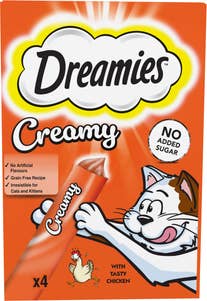 Dreamies Kattgodis Creamy Chicken