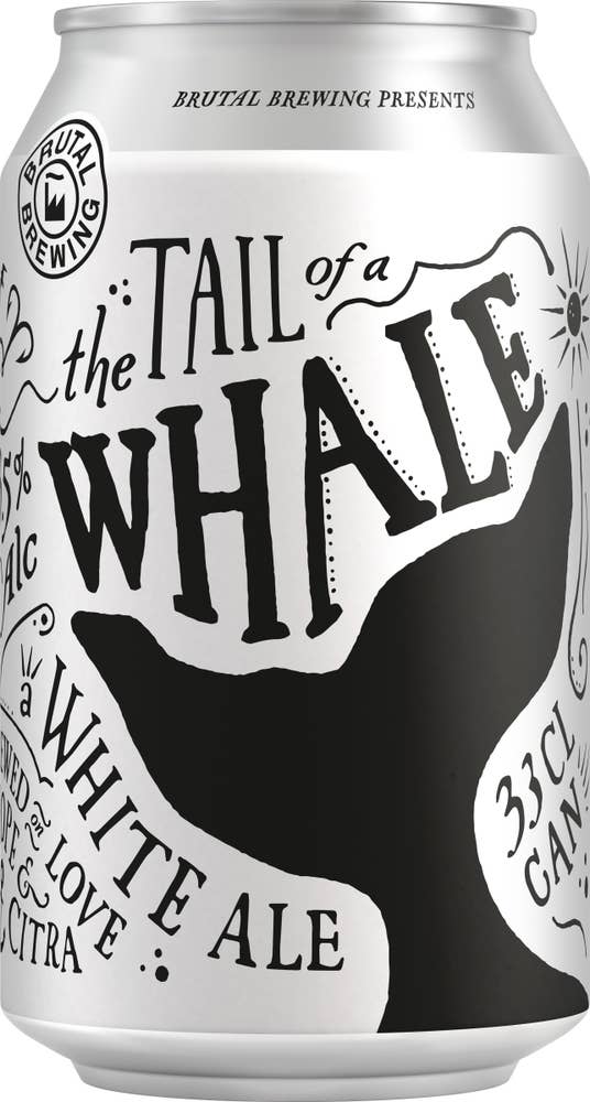Brutal Brewing Öl Tail of a Whale 3,5%