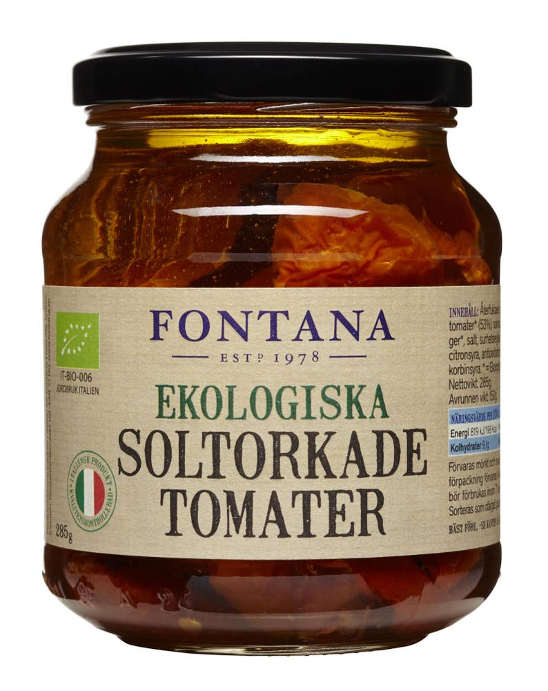 Fontana Soltorkade Tomater EKO