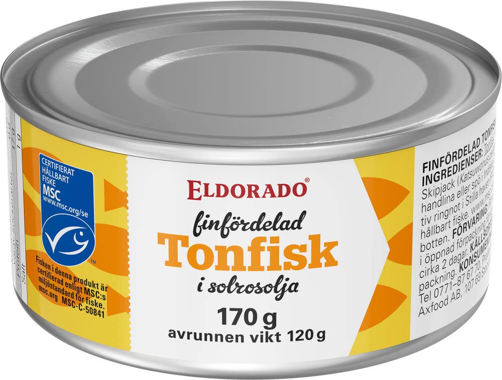 Eldorado Tonfisk Finfördelad i Olja MSC