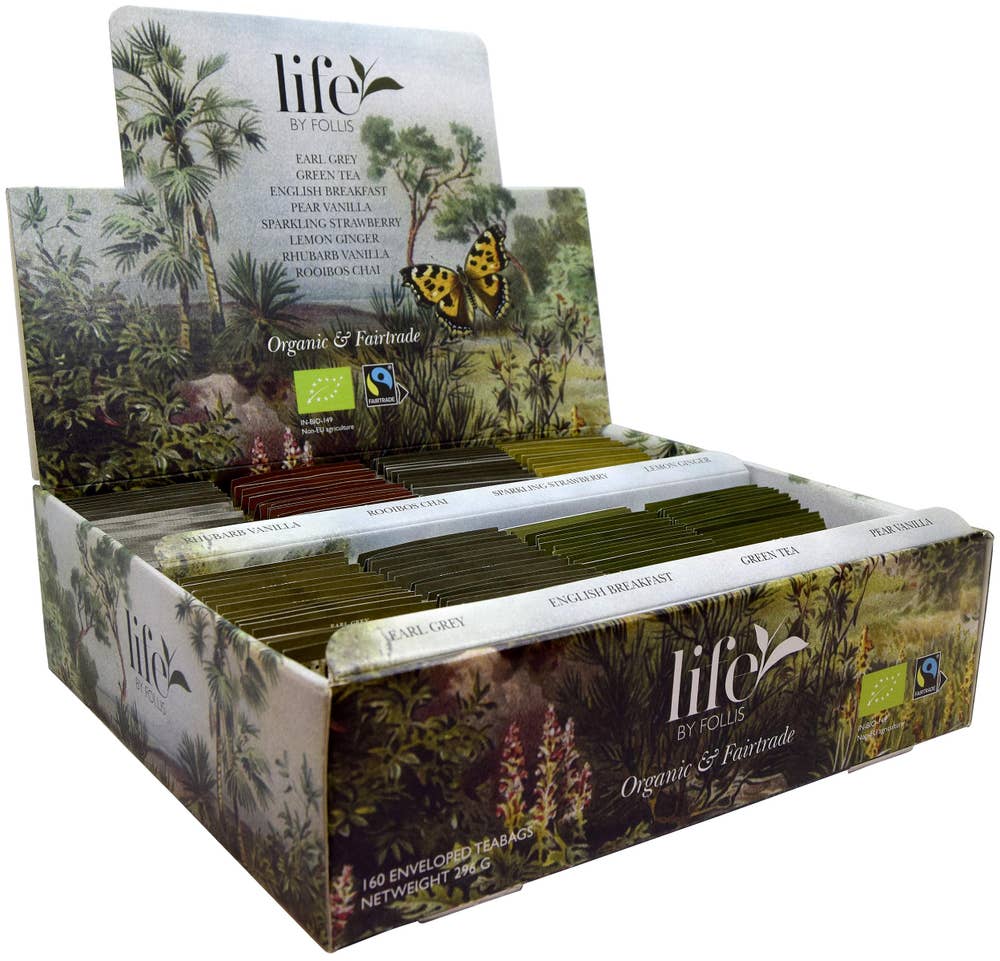 Life by Follis Te Sortimentsask EKO/Fairtrade 8x20-p