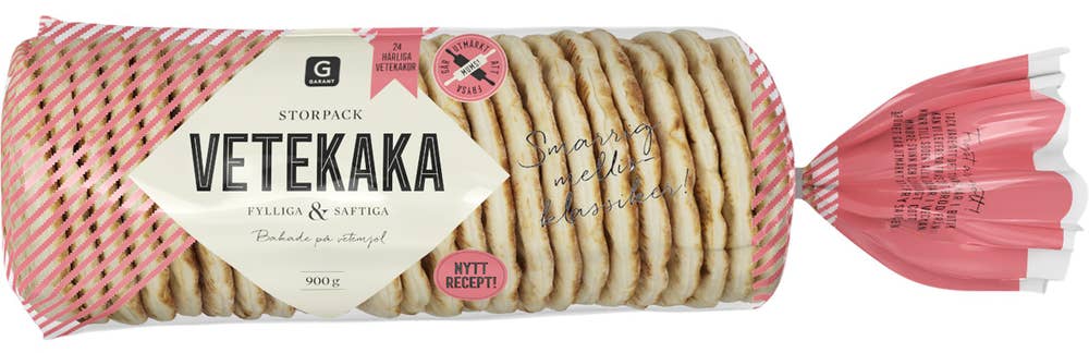 Ej sorterad Vetekaka 24P Garant