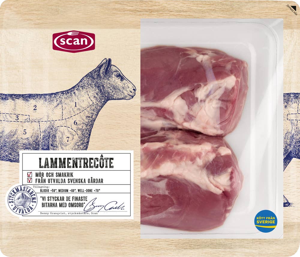 Lammentrecote