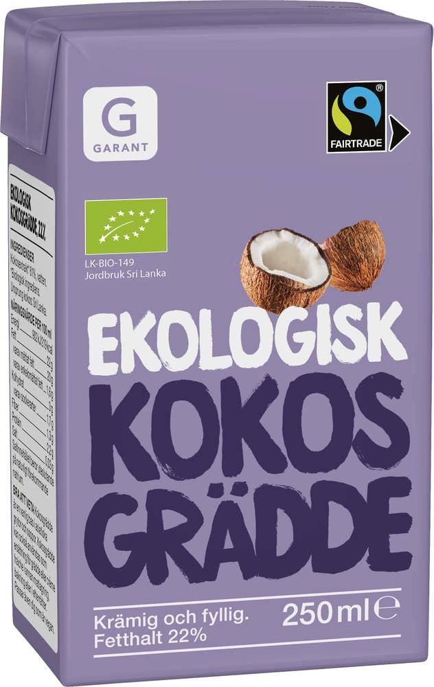 Garant Eko Kokosgrädde EKO