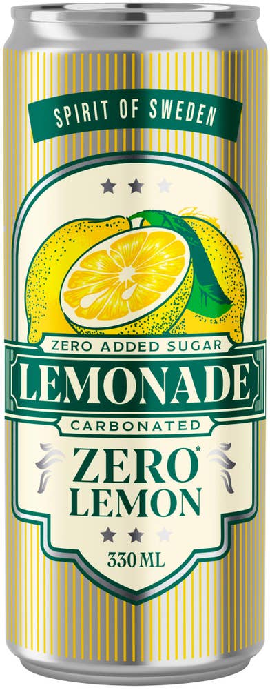 Spirit of Sweden Lemonade Lemon Sockerfri