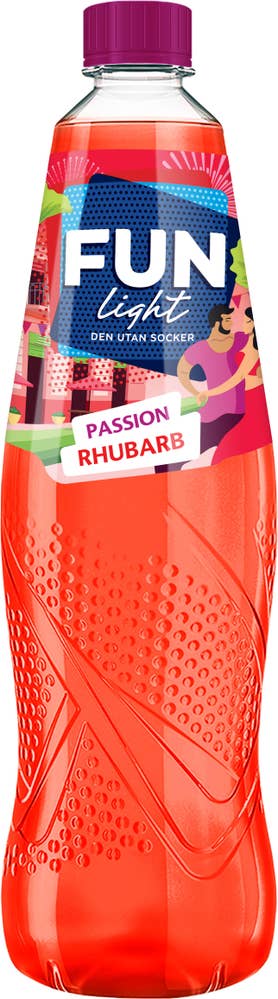 Fun Light Saft Passion & Rabarber