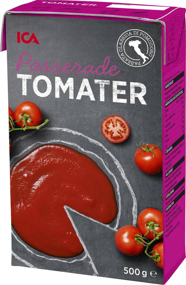 Ej sorterad Tomater Passerade Ica