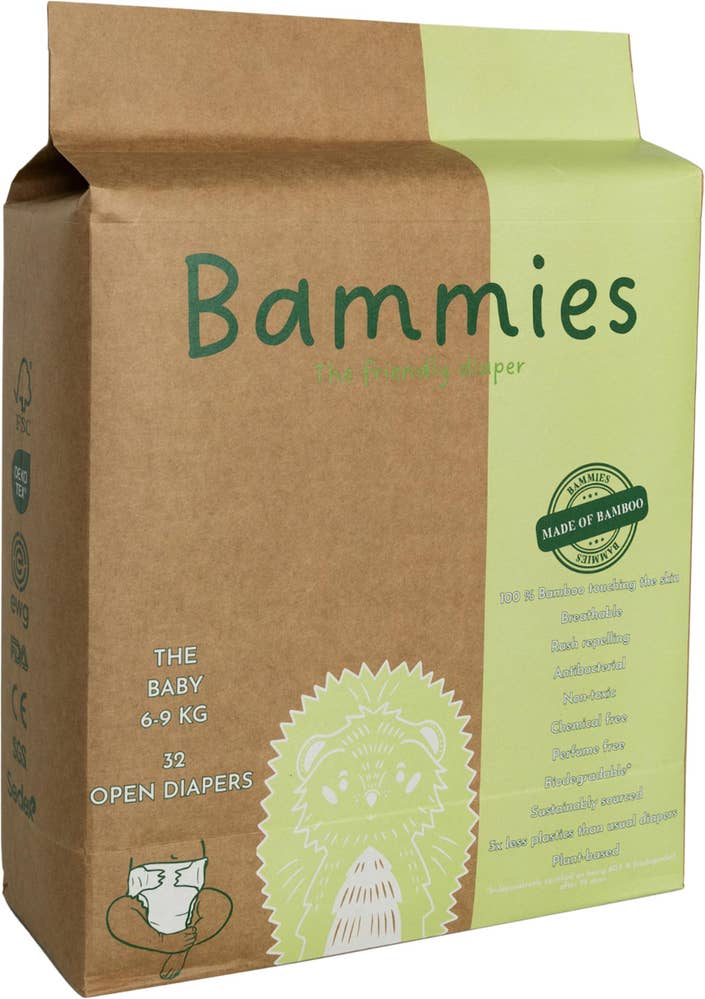 Bammies Tejpblöja The Baby 6-9kg