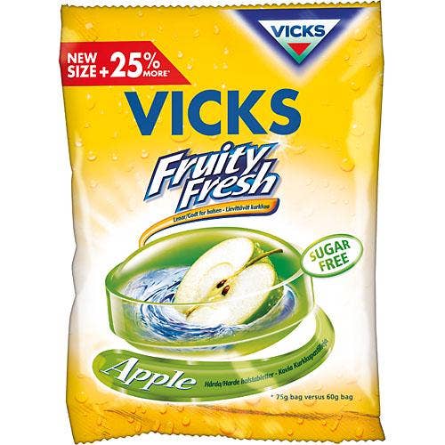 Ej sorterad Apple sockerfri Vicks