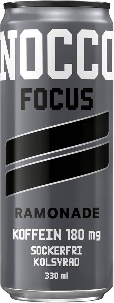 Nocco Energidryck Focus Ramonade Sockerfri
