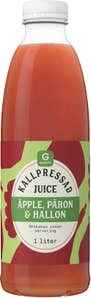 Garant Kallpressad Juice Äpple, Päron & Hallon