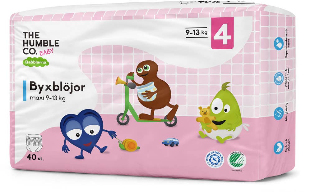 Babblarna Blöjor 9-13kg