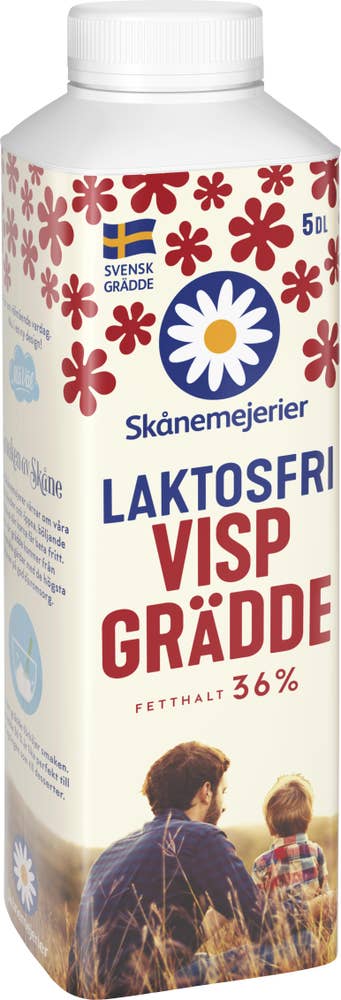 Skånemejerier Vispgrädde Laktosfri 36%