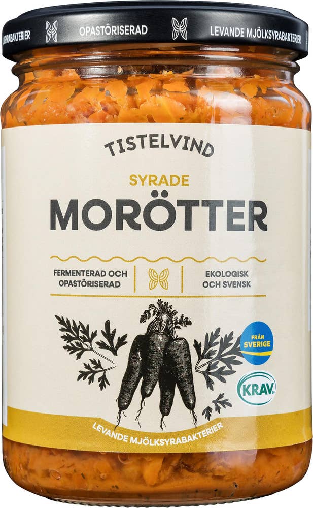 Tistelvind Morötter Syrade EKO/KRAV