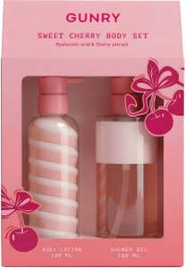Gunry Body Set Sweet Cherry Body Lotion & Duscholja