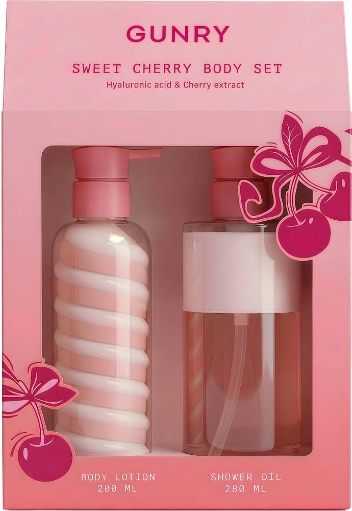 Body Set Sweet Cherry Body Lotion & Duscholja