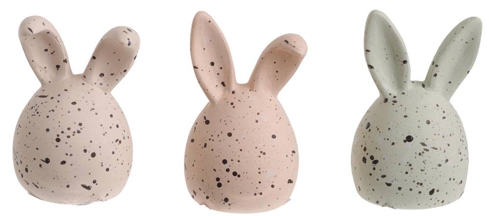 Hedlundgruppen Kanin Vit, Grön och Rosa 6cm