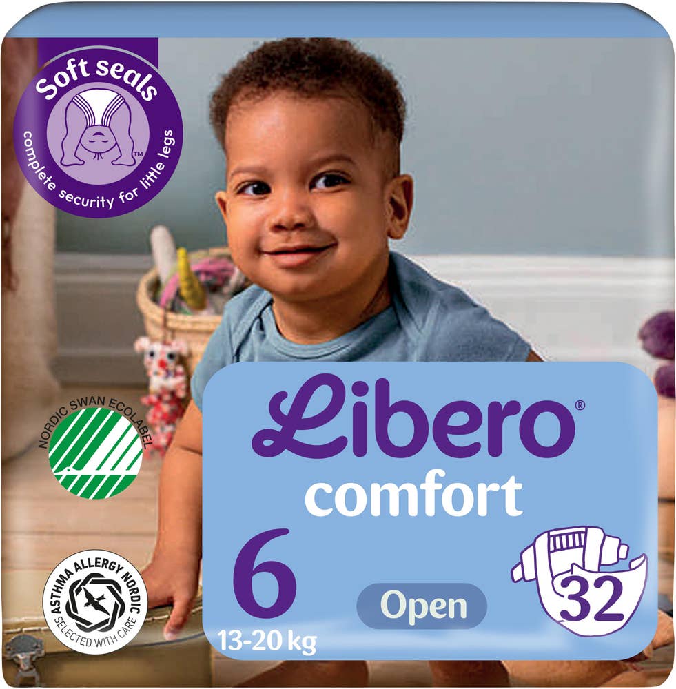 Libero Blöja Comfort (6) 13-20kg