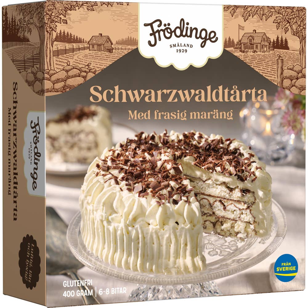 Frödinge Schwarzwaldtårta Fryst