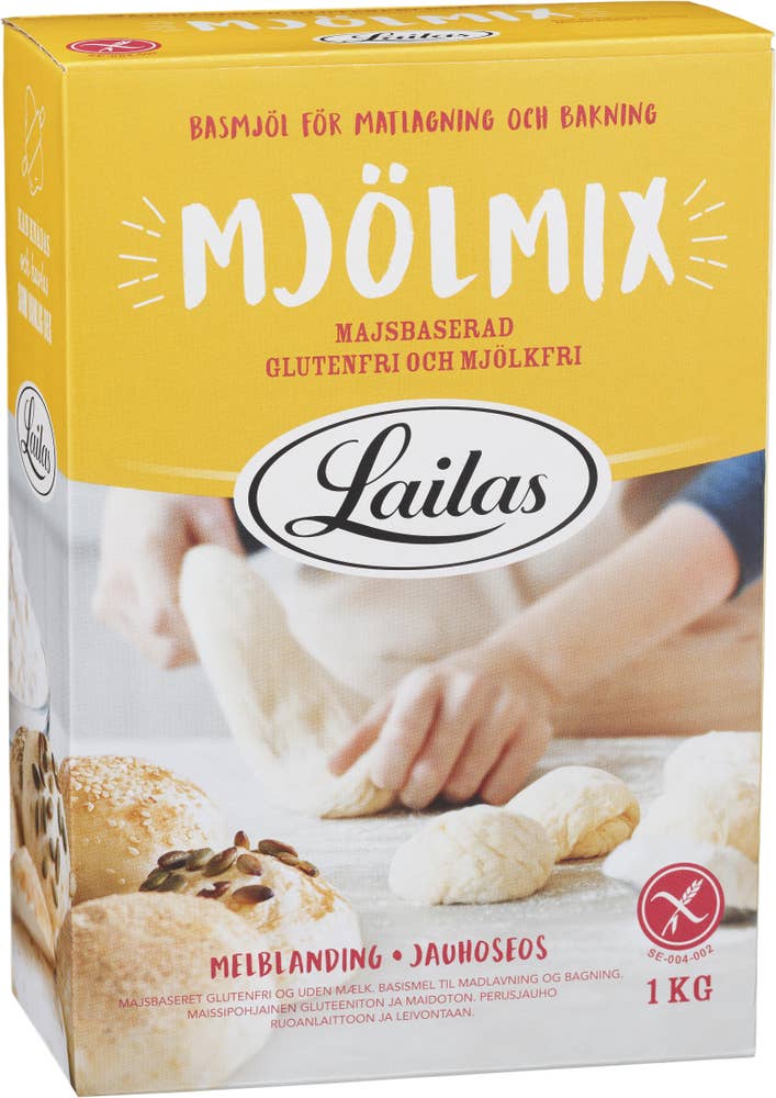 Lailas Mjölmix Majsbaserad Glutenfri Lailas