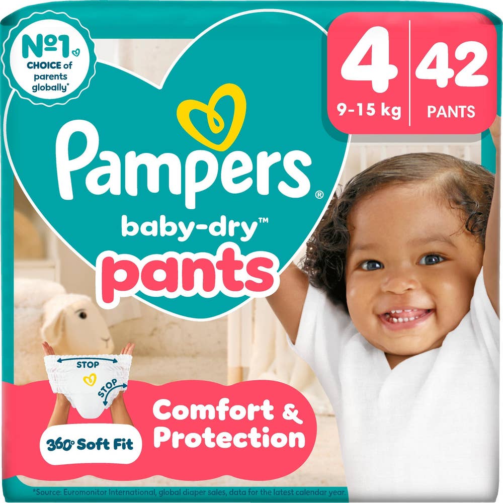 Pampers Byxblöja Babydry S4 9-15kg