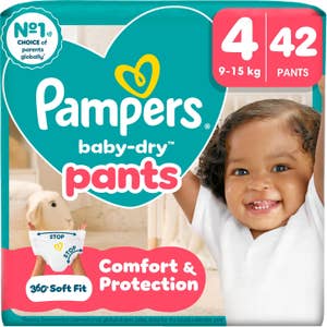 Pampers Byxblöja Babydry S4 9-15kg