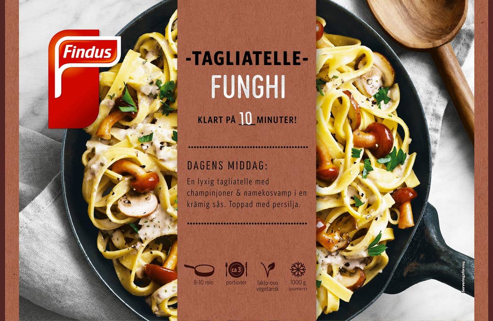 Findus Tagliatelle Funghi Fryst