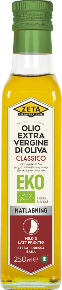 Zeta Olivolja Ekologisk 0,25L
