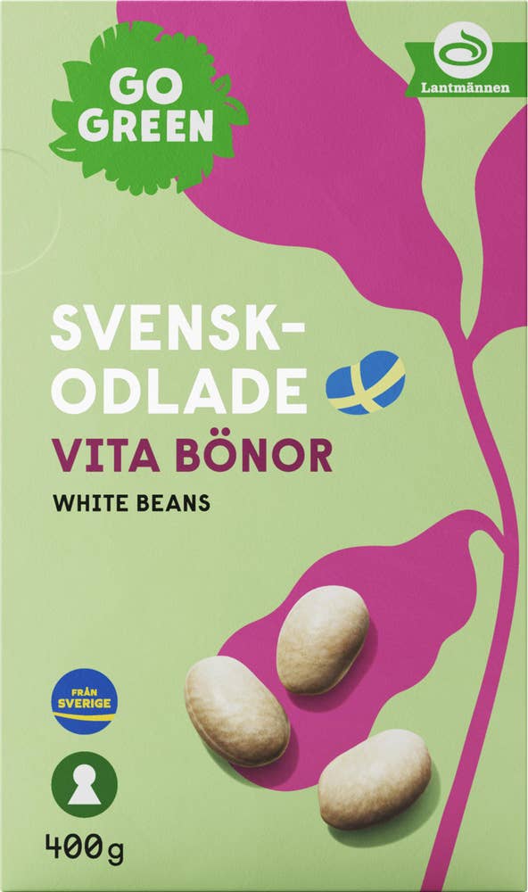 Vita Bönor Svenskodlade