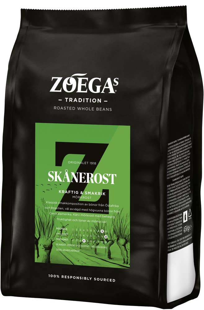 ZOÉGAS Skånerost Hela Kaffebönor