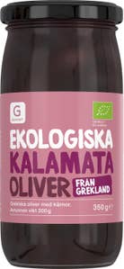 Garant Eko Kalamata Oliver med Kärnor EKO
