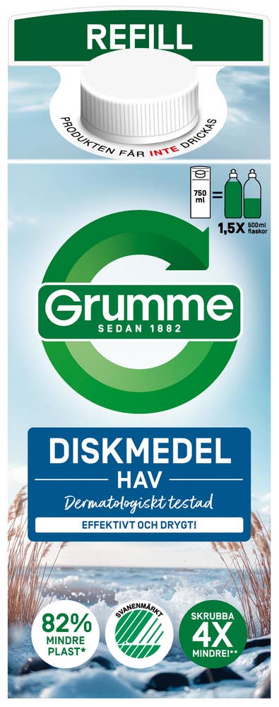 Grumme Diskmedel Hav Refill