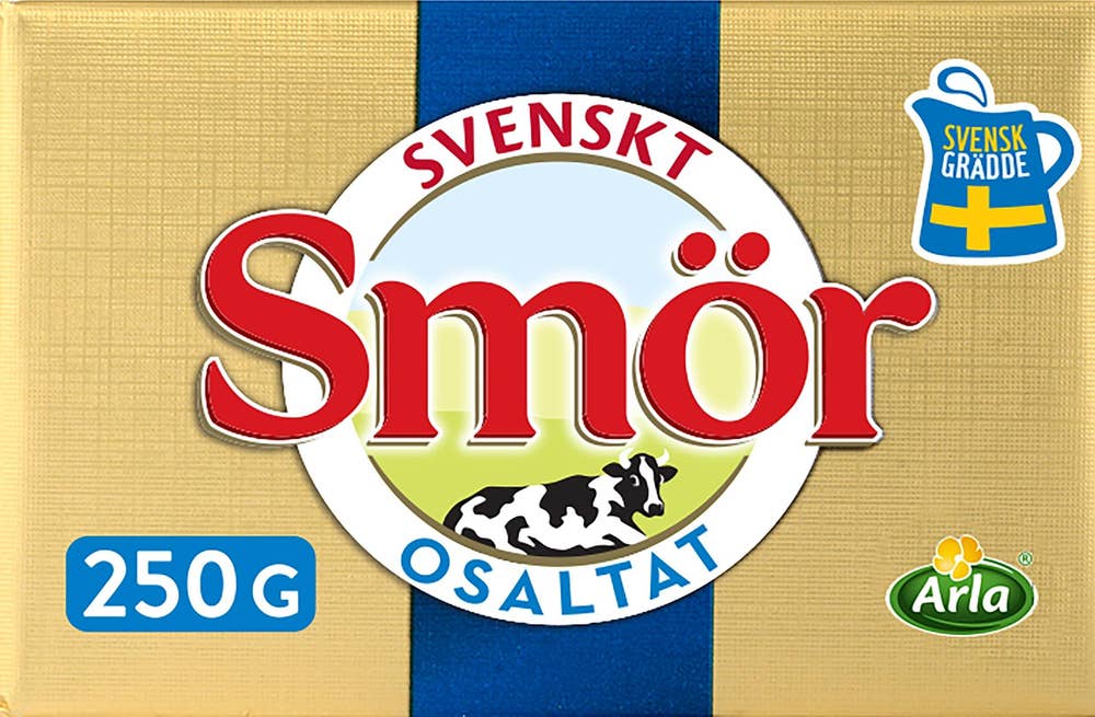 Svenskt Smör från Arla Smör Osaltat 82%