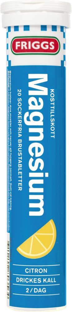 Brustablett Magnesium Citron