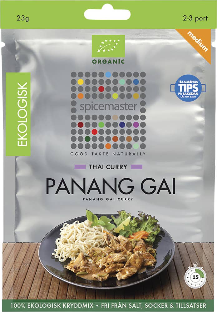Kryddmix Panang Gai Utan Salt EKO