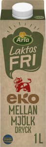 Arla Ko® Mellanmjölk Laktosfri 1,5% EKO/KRAV