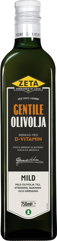 Zeta Olivolja Gentile D-vitaminberikad