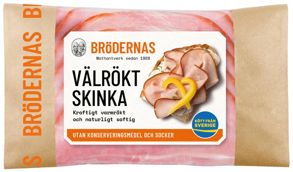 BRÖDERNAS Välrökt Skinka Skivad