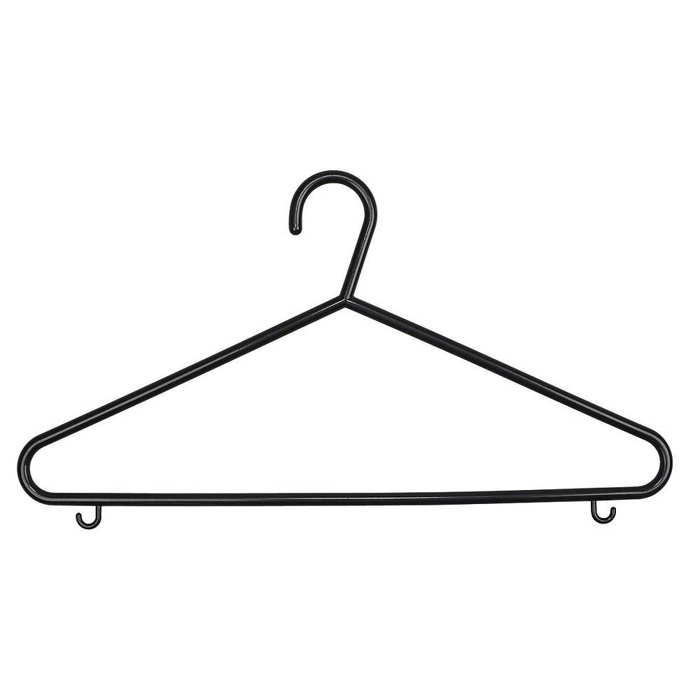 Clas Ohlson Galge Plast Svart 6-p Clas Ohlson