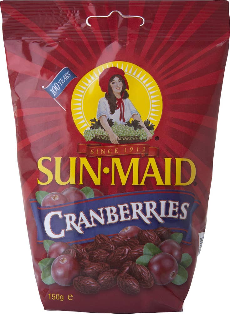Ej sorterad Tranbär Torkade Sun Maid