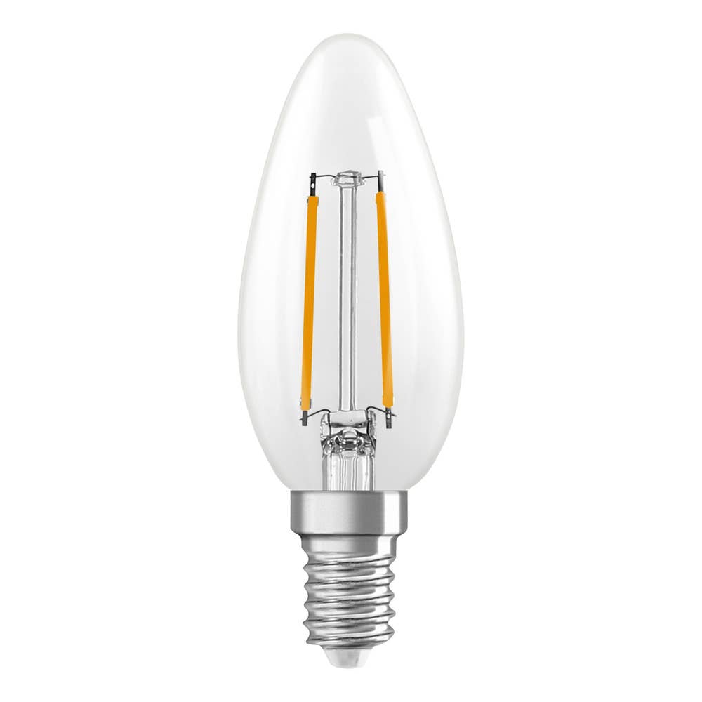 Osram LED Kron E14 250lm (25W) Klar Dimbar