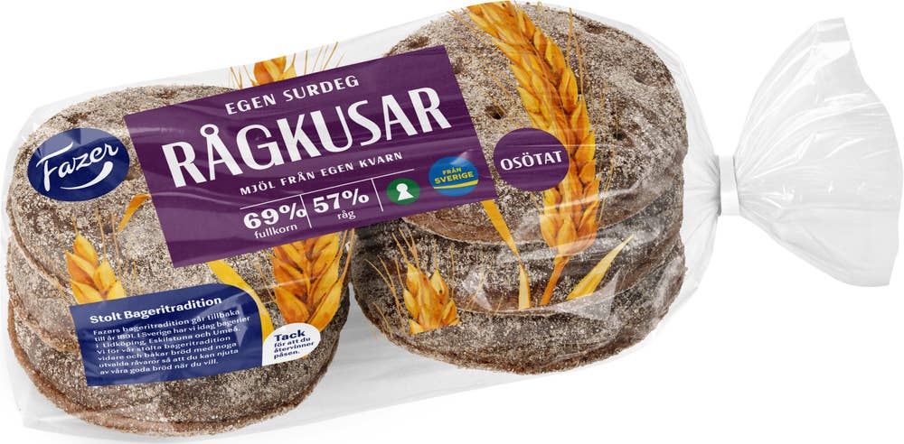 Fazer Rågkusar 6-p