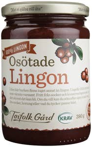 Torfolk Gård Osötade Lingon EKO/KRAV