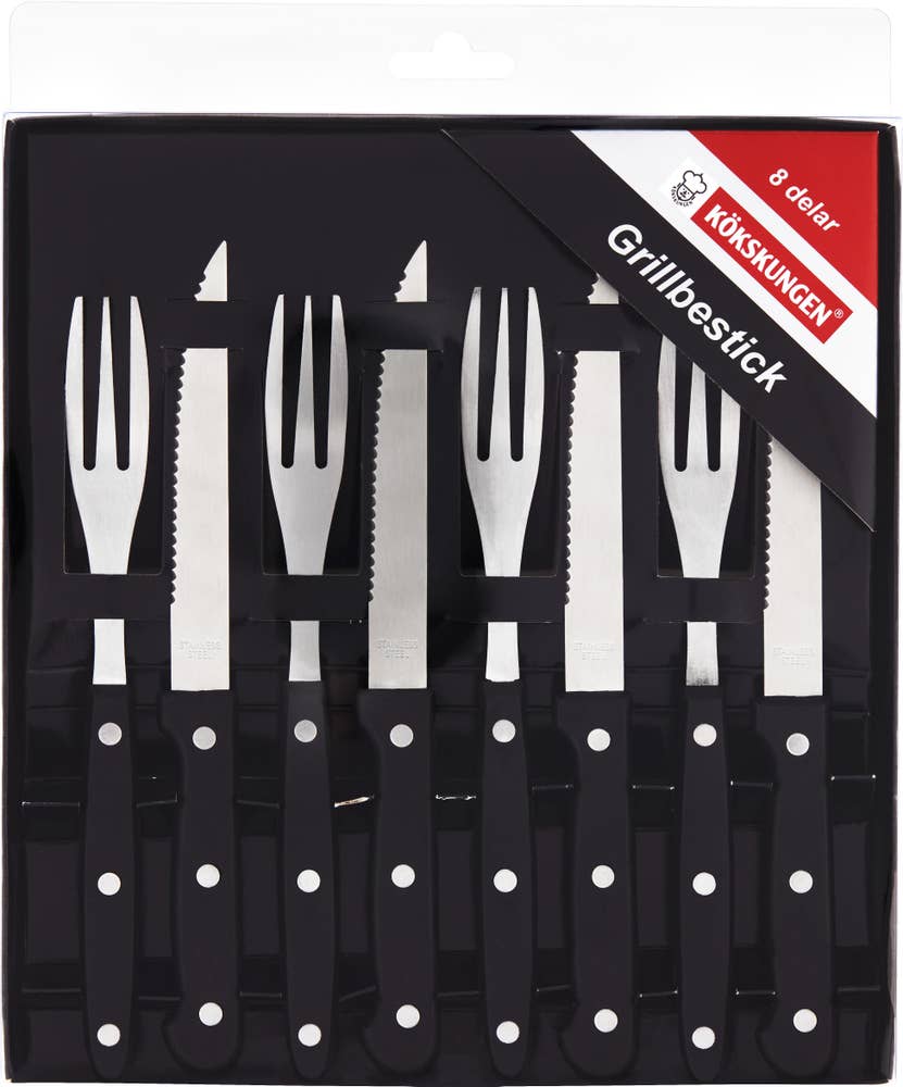 Kökskungen Grillbestick 8 Delar