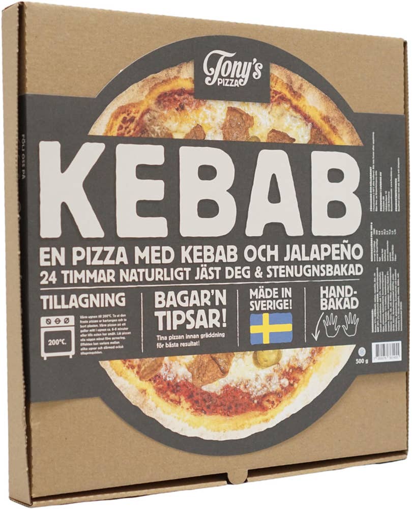 Tony's Pizza Pizza Kebab Fryst